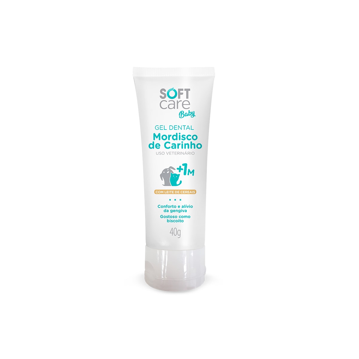 Gel Dental Soft Care Baby para Cães e Gatos Filhotes 40g