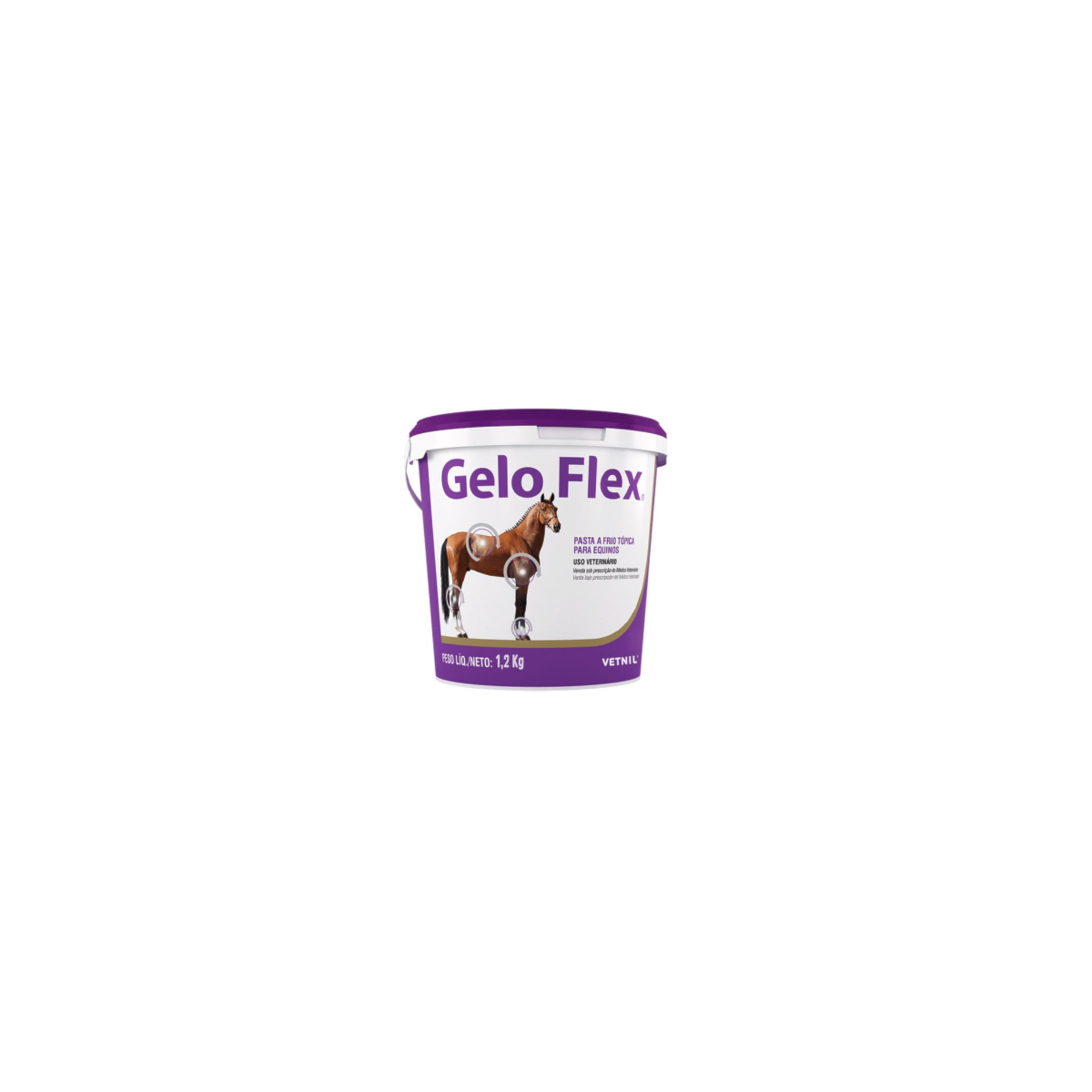 Gelo flex balde 1,2KG - VETNIL