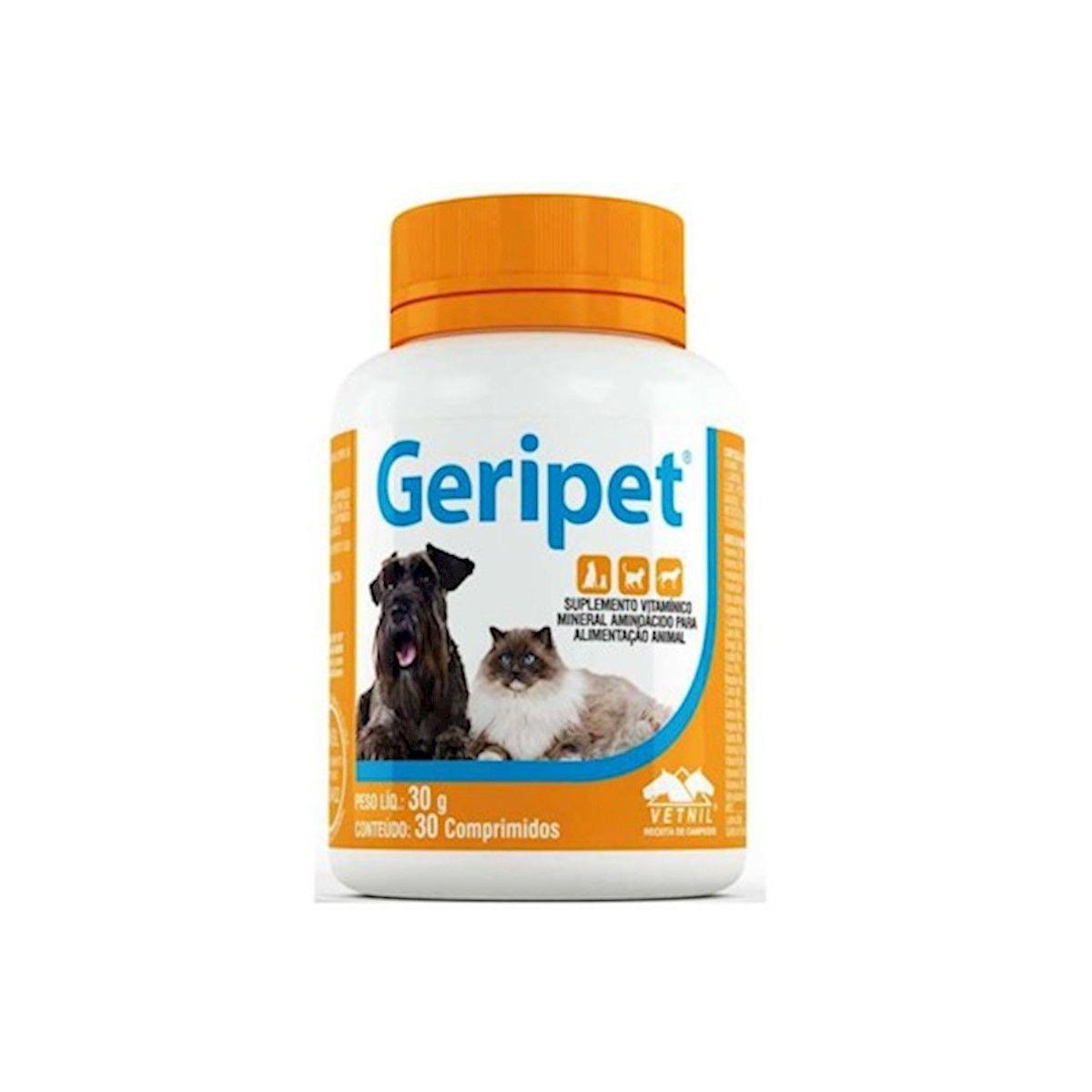 Geripet 30g com 30 Comprimidos