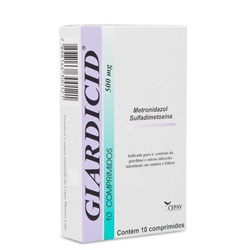 Giardicid 500g com 10 Comprimidos