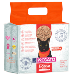 Granulado Higiênico Progato Biobom para Gatos 3kg