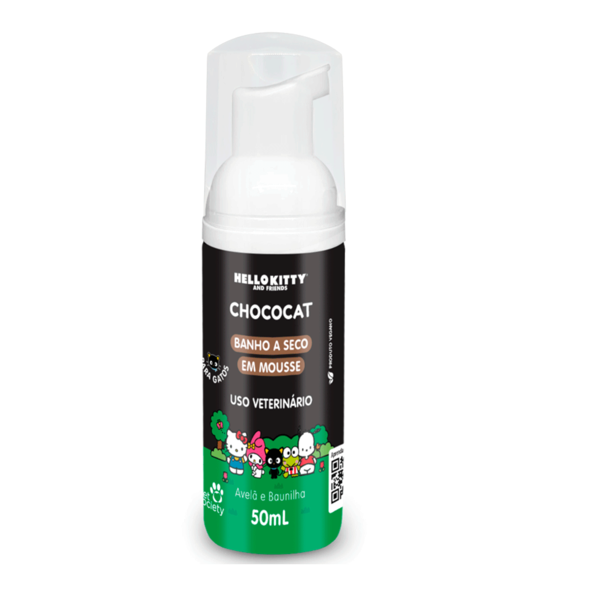 HELLO KITTY CHOCOCAT MOUSSE DE LIMPEZA 50ML