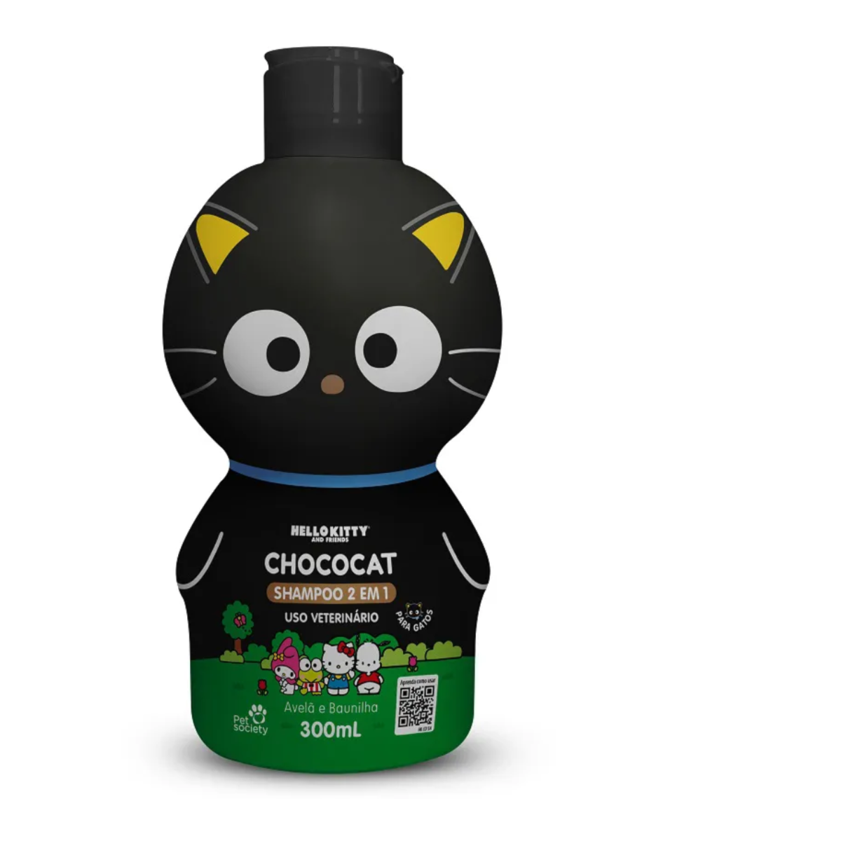 HELLO KITTY CHOCOCAT SHAMPOO 2 EM 1 300ML