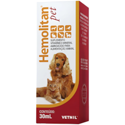 Hemolitan Pet com 30 Comprimidos
