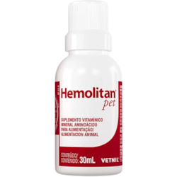 Hemolitan Pet com 30 Comprimidos