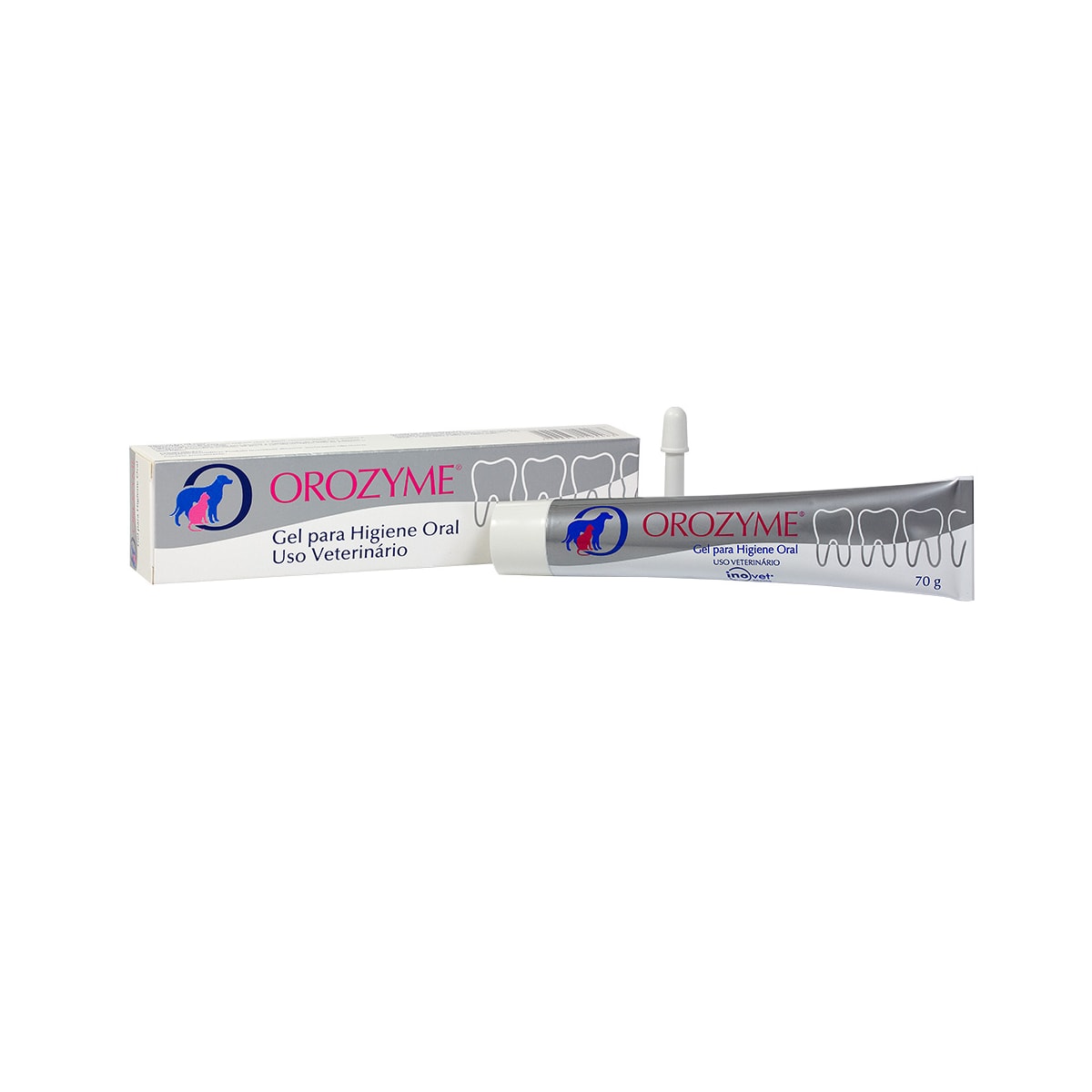 Higienizante Bucal Inovet Orozyme em Gel - 70 g