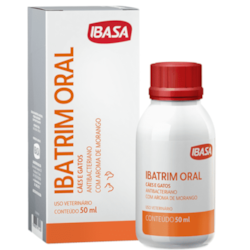 IBATRIM ORAL CAES/GATOS 50ML - IBASA