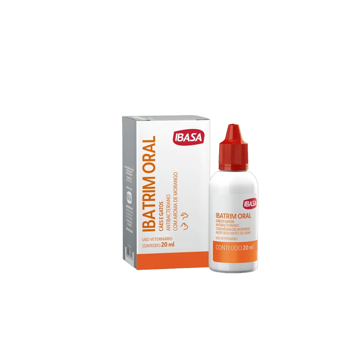 Ibatrim Oral para Cães e Gatos 20ml - Ibasa