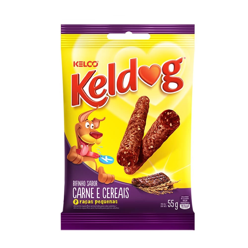Keldog Bifão Sabor carne - Oferta Imperdível na Pet Cães e Cia