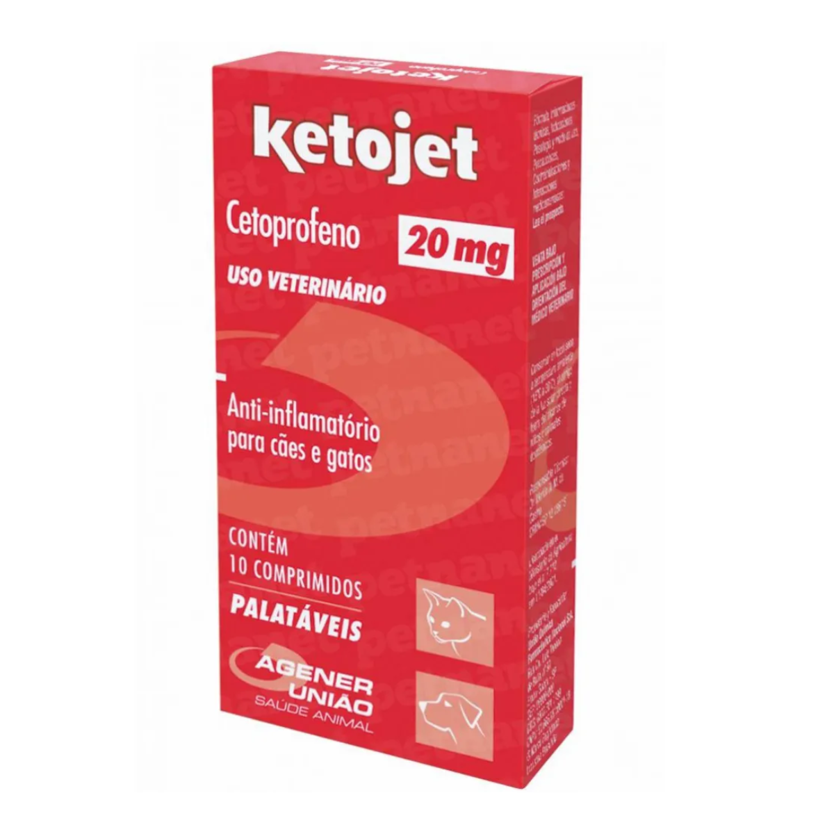 Ketojet 20mg Com 10 Comprimidos