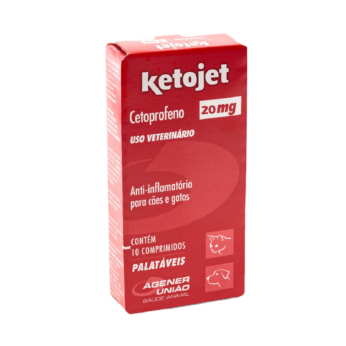 Ketojet 20mg Com 10 Comprimidos