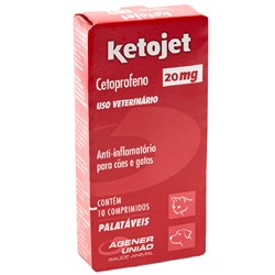 Ketojet 20mg Com 10 Comprimidos