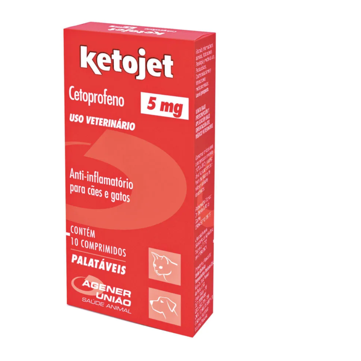 Ketojet 5mg Com 10 Comprimidos Ketofen