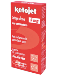 Ketojet 5mg Com 10 Comprimidos Ketofen