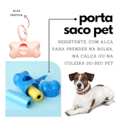 Kit Porta Saquinho Higiênico + Refil