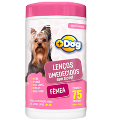 Lenço Umedecidos Fêmeas c/ 75 Unidades