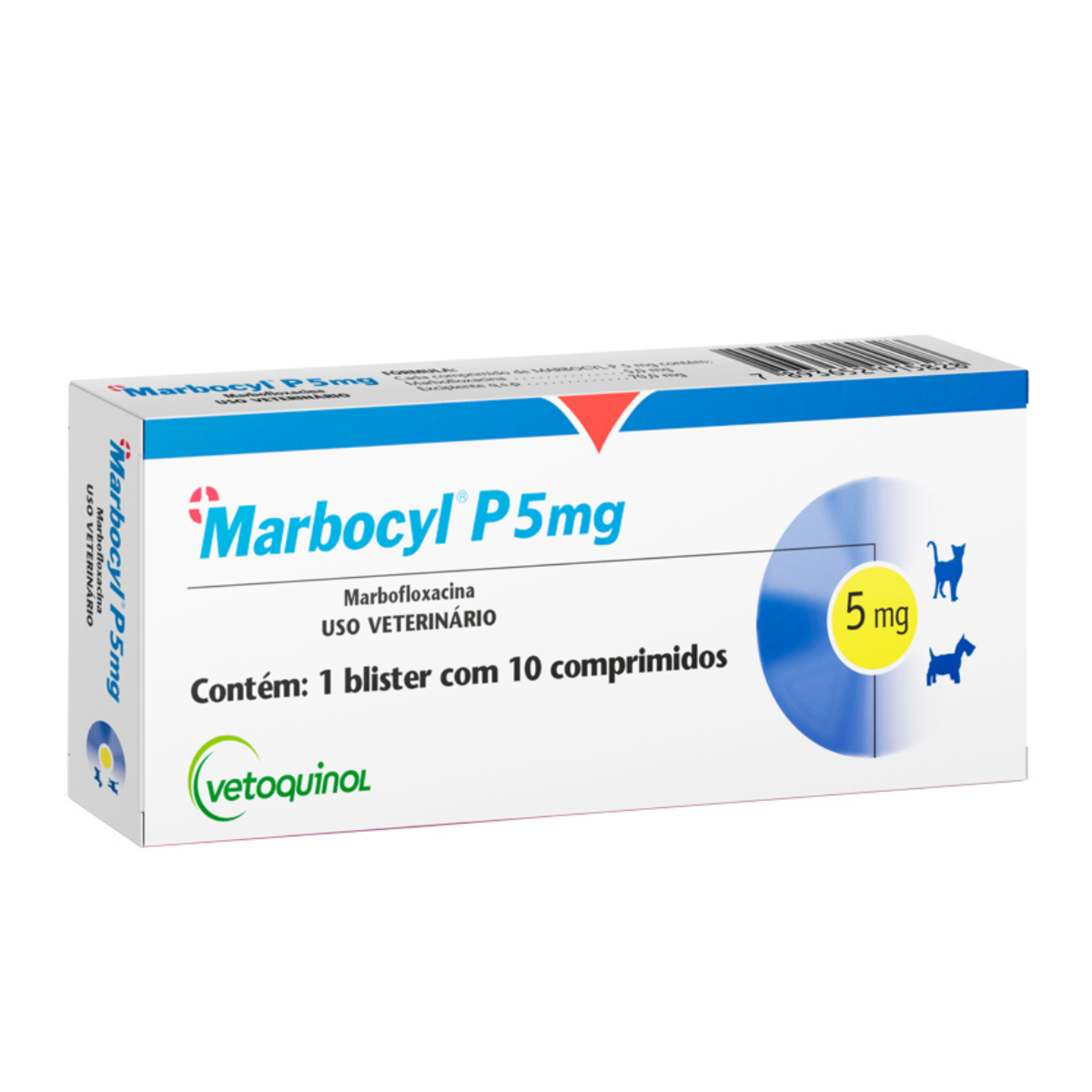 MARBOCYL P 5MG VETOQUINOL