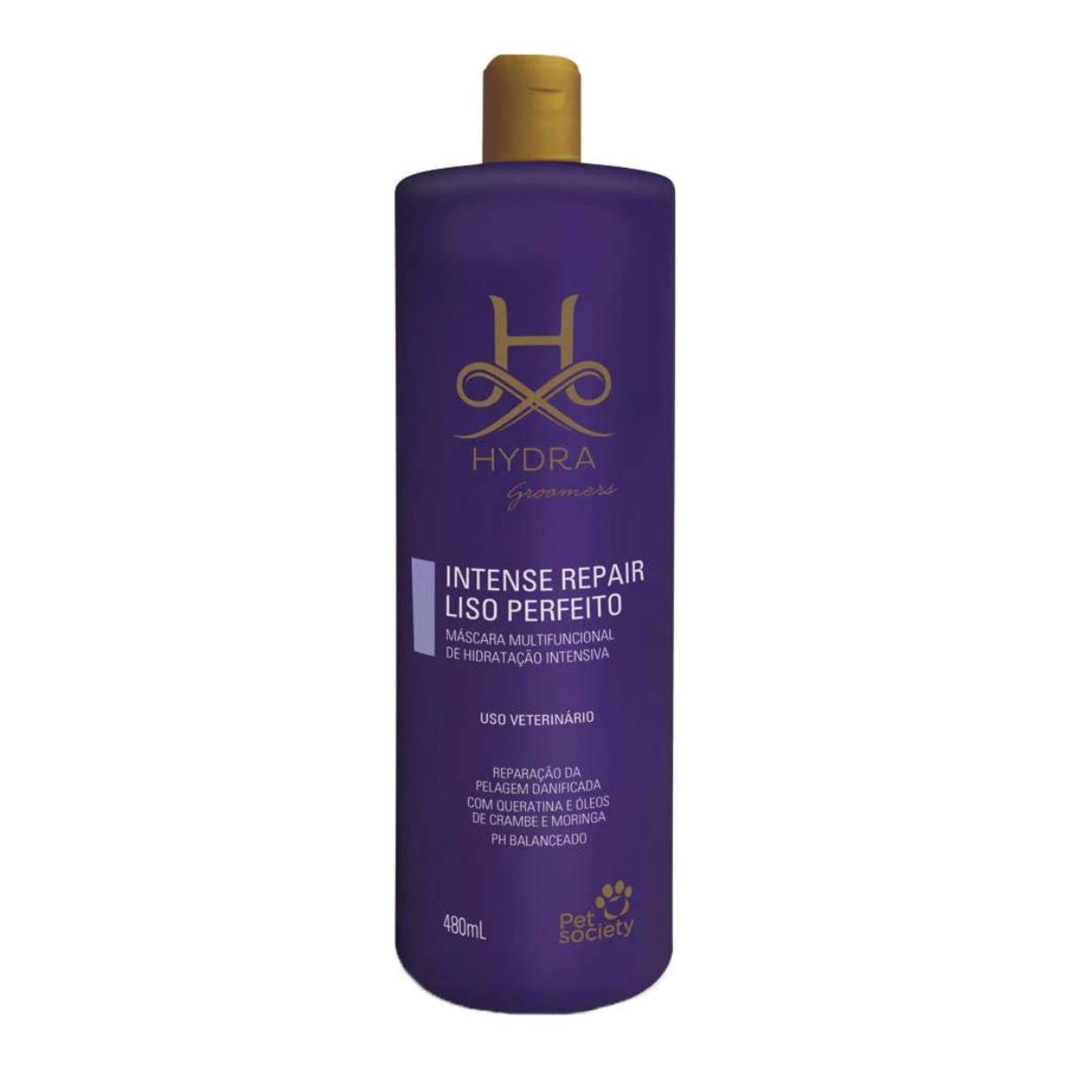 Máscara Multifuncional Pet Society Hydra Groomers Intense Repair Liso Perfeito