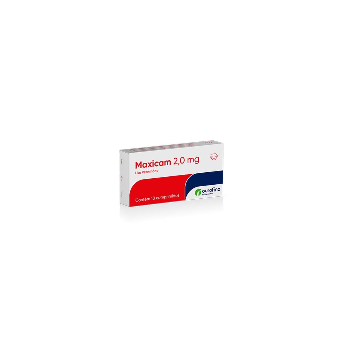 Maxicam 2,0mg Com 10 Comprimidos