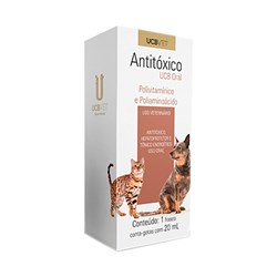 Medicamento Antitoxico Oral Ucb para Cães e Gatos