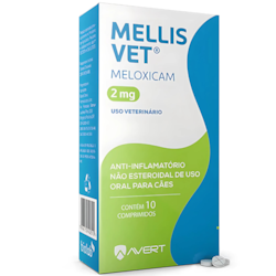 Mellis Vet 10 com Comprimidos 2mg