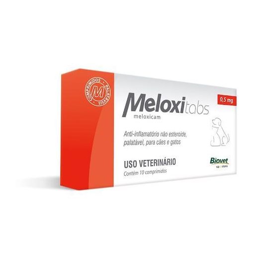 Meloxitabs 0,5mg com 10 Comprimidos