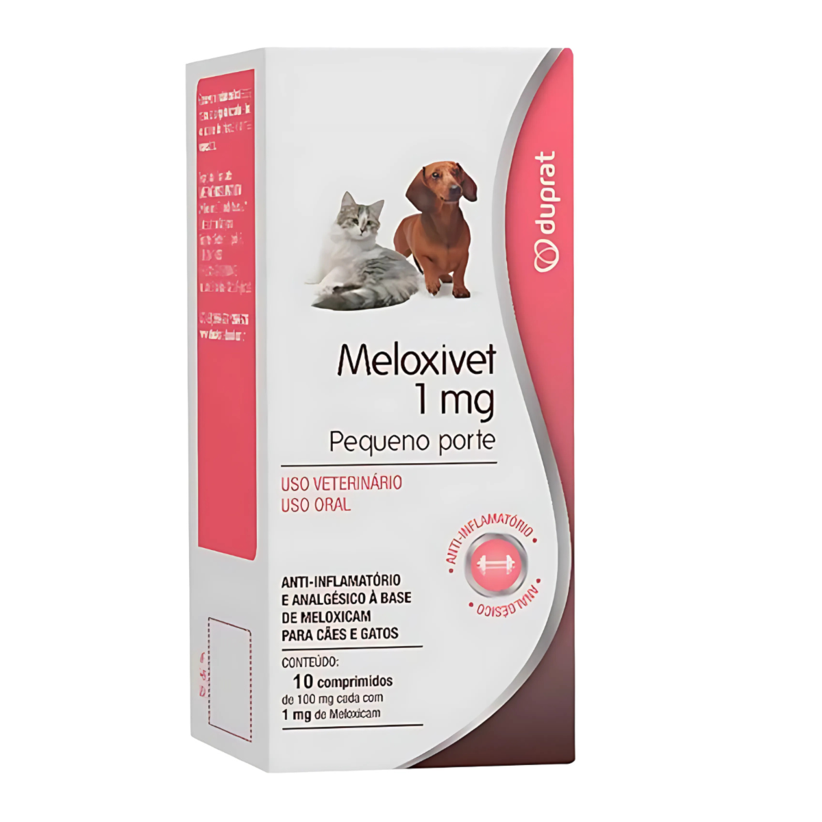 Meloxivet 1mg - Cartela com 10 Comprimidos