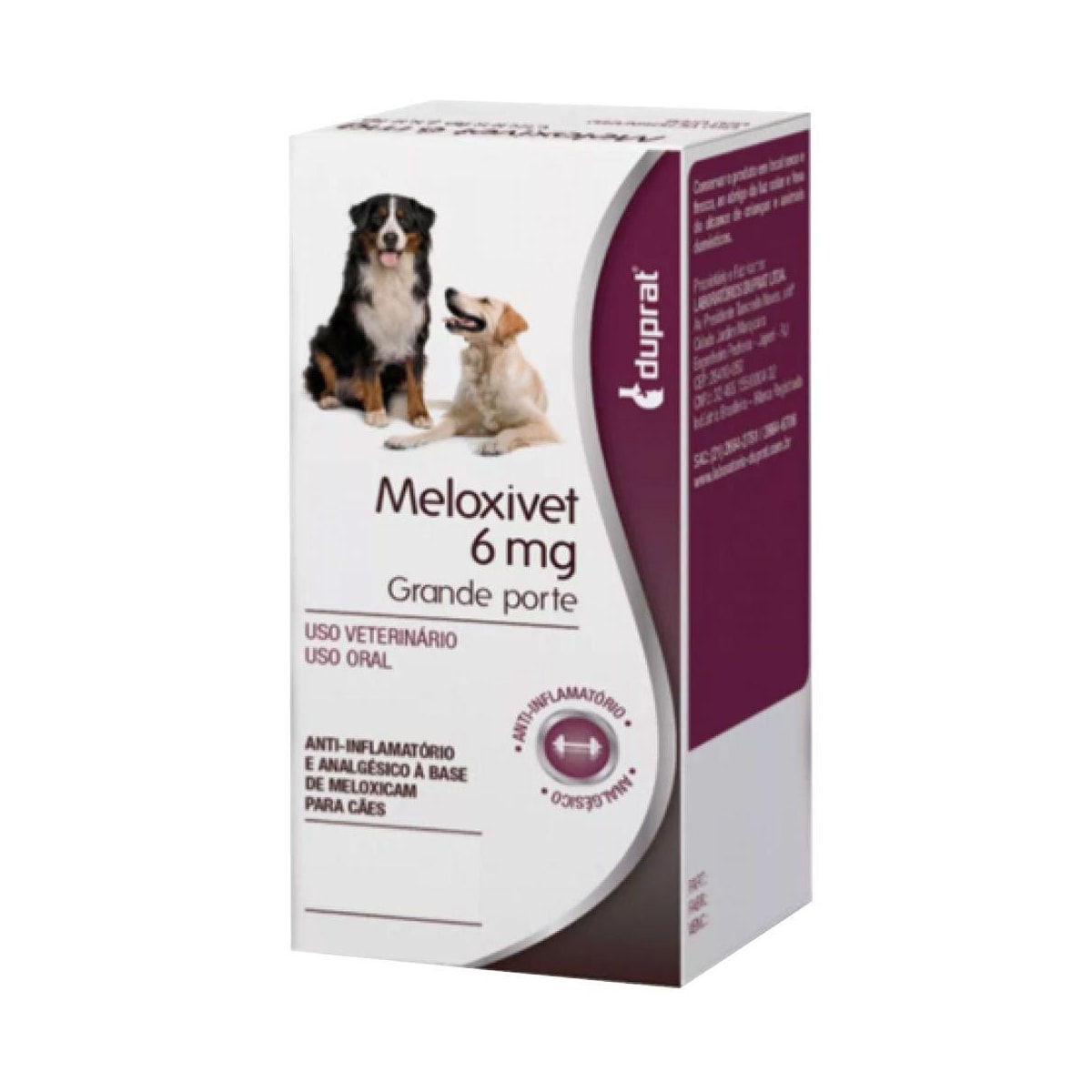 Meloxivet 6mg com 10 Comprimidos