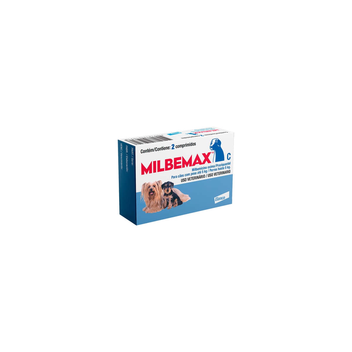 Milbemax 5Kg - Caixa com 2
