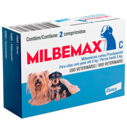 Milbemax Elanco para Cães até 5kg