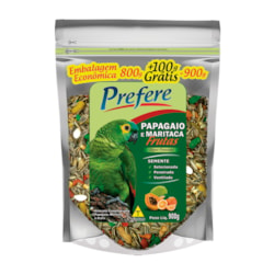 MIX PAPAGAIO C/ FRUTAS PREFERE 900G