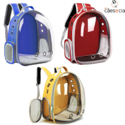 Mochila de Transporte para Pets com Visão Panorâmica - Conforto e Estilo!