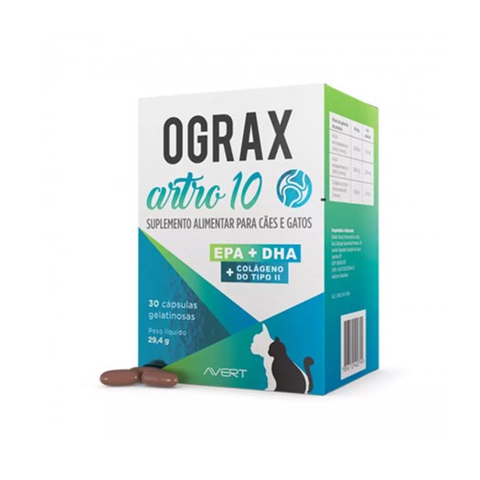 Ograx Artro 10 com 30 Capsulas