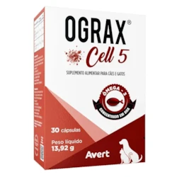 OGRAX CELL 5 com 30 capsulas