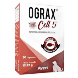 OGRAX CELL 5 com 30 capsulas
