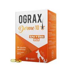 Ograx Derme 10 Caes E Gatos com 30 Capsulas