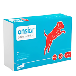 ONSIOR (40MG)(>20KG)(7 COMPRIMIDOS)(MARROM)