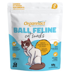 ORGANNACT BALL FELINE CAT SNACKS 40g