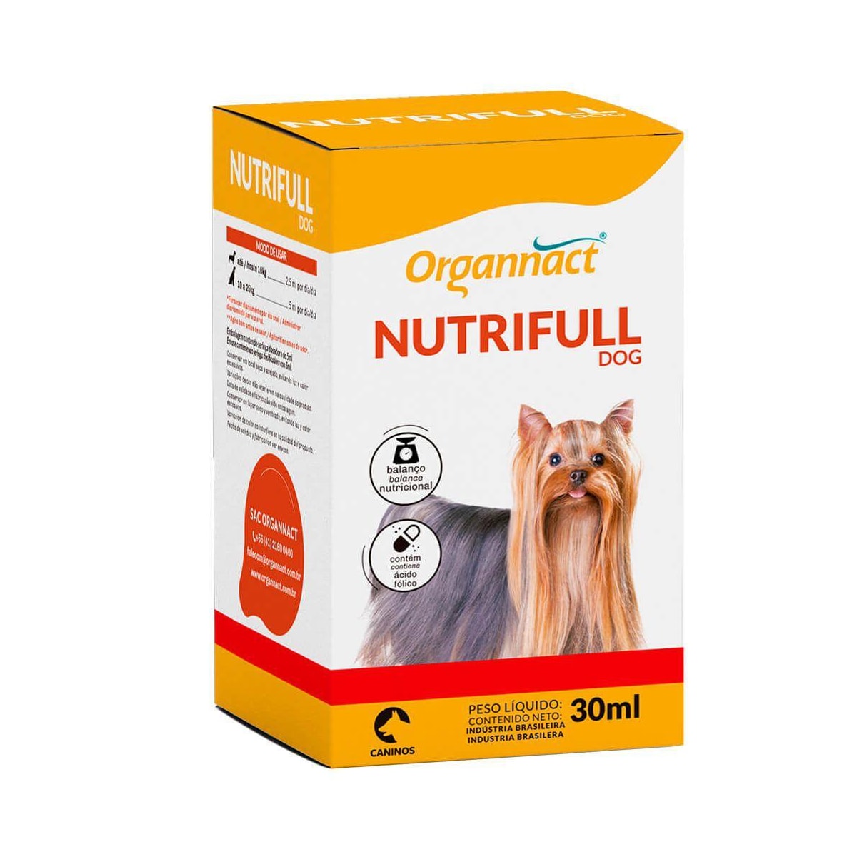 Organnact Nutrifull Dog Fort 30ml