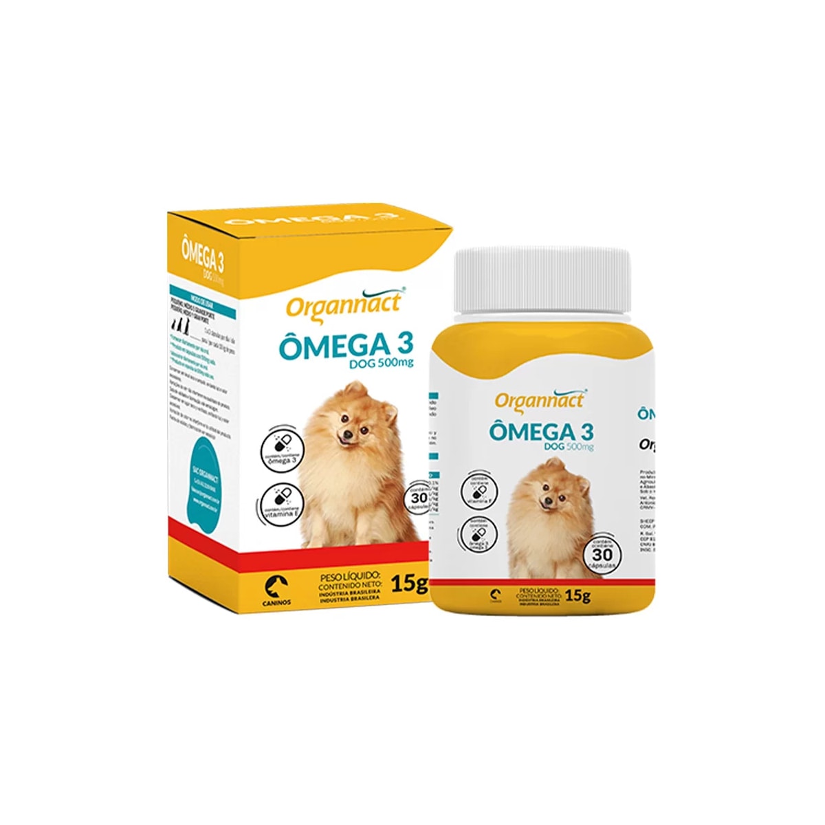 Organnact Omega 3 Dog 500mg / 15g