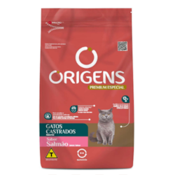 Origens Premium Especial Gatos Castrados Sabor Salmão