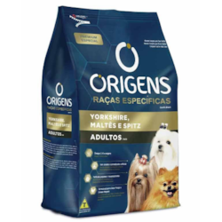 Origens Premium Especial Raças Específicas Cães Adultos Yorkshire, Maltês e Spitz