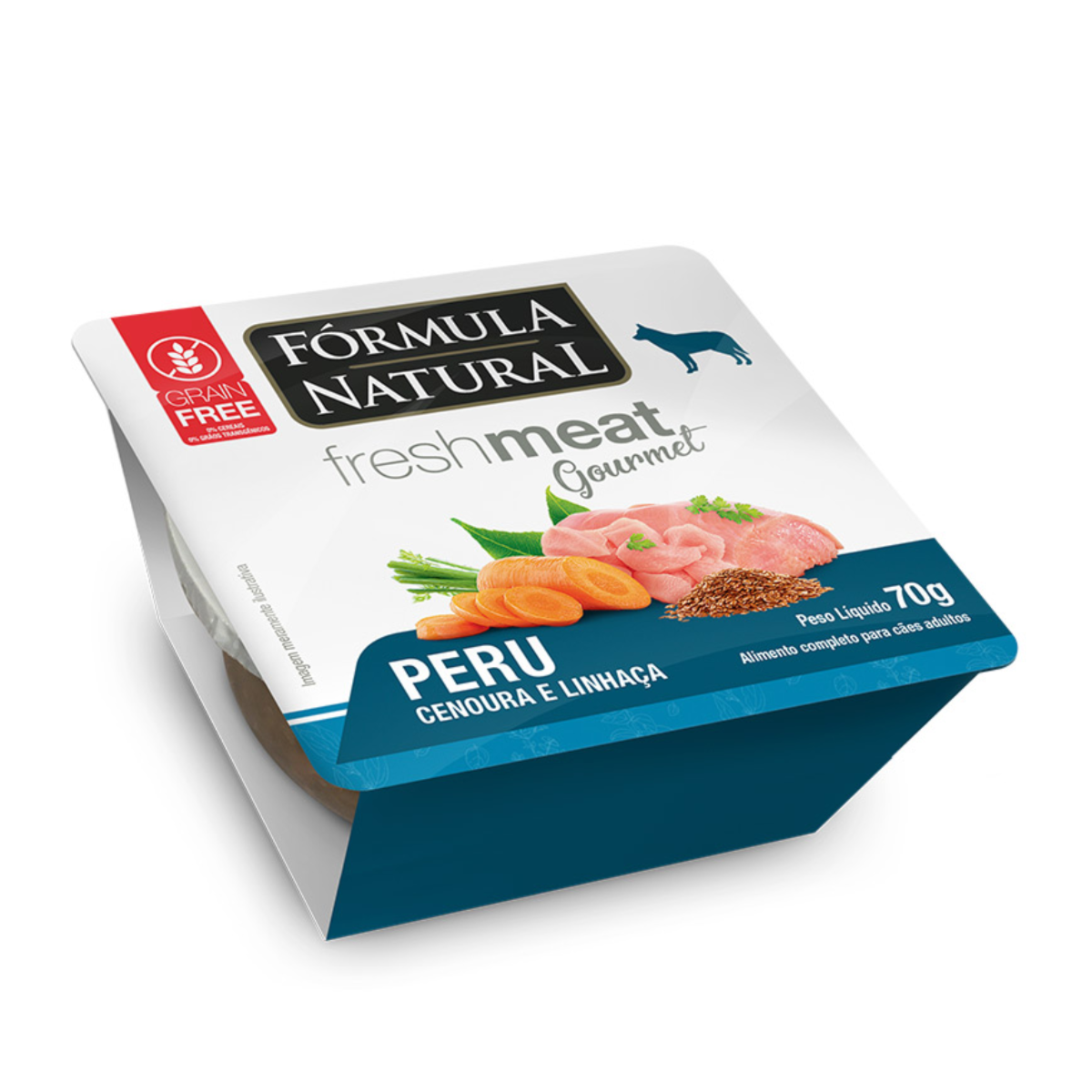 PATE FORMULA NATURAL GOURMET CAES PERU 70G