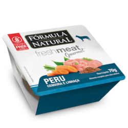 PATE FORMULA NATURAL GOURMET CAES PERU 70G
