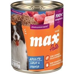 Patê Max Carne e Frango para Cães Adultos