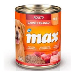 Patê Max para Cães Adultos Sabor Carne e Frango 280g