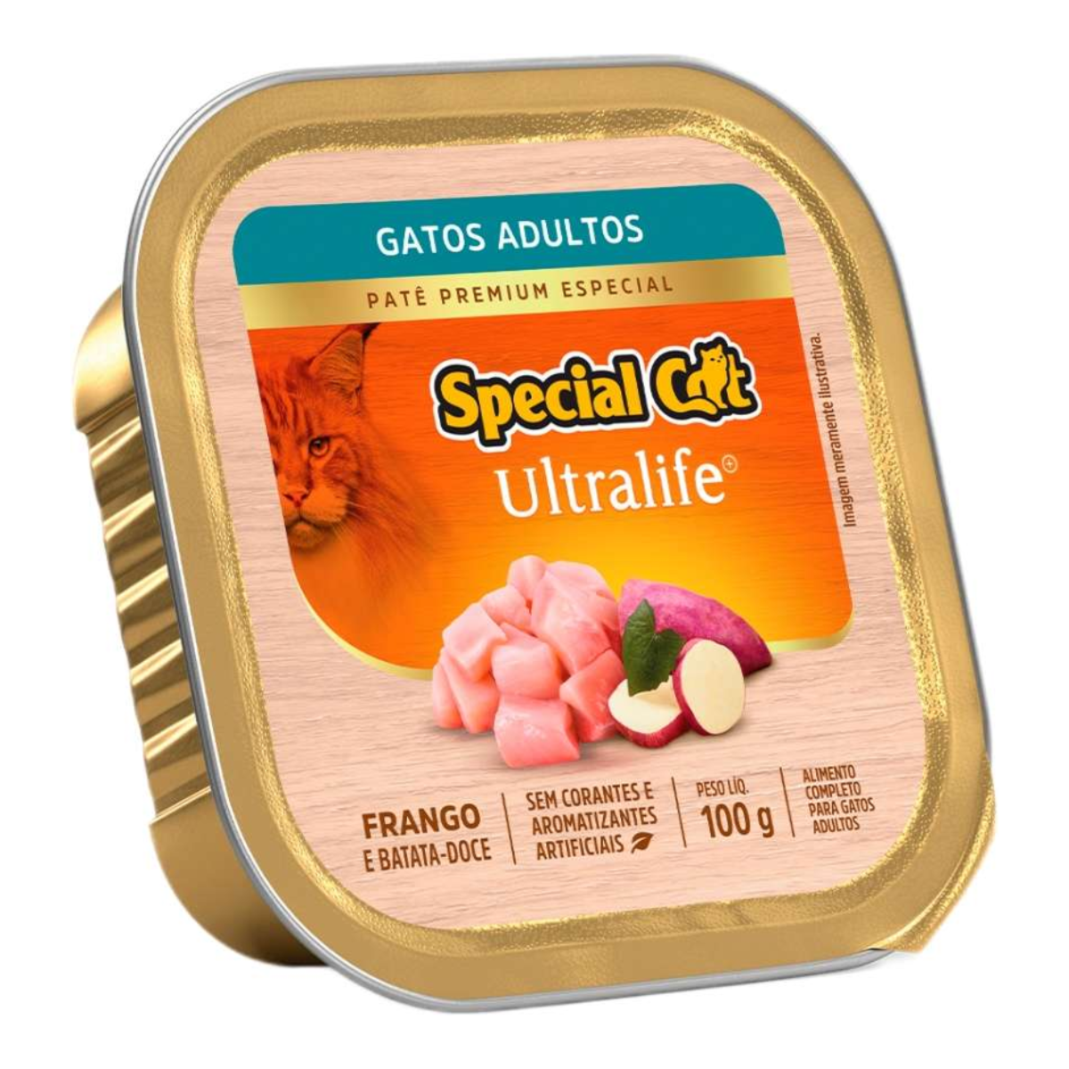 Patê Special Cat Adulto Frango 100g