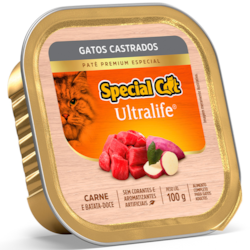 Patê Special Cat Castrado Carne 100g