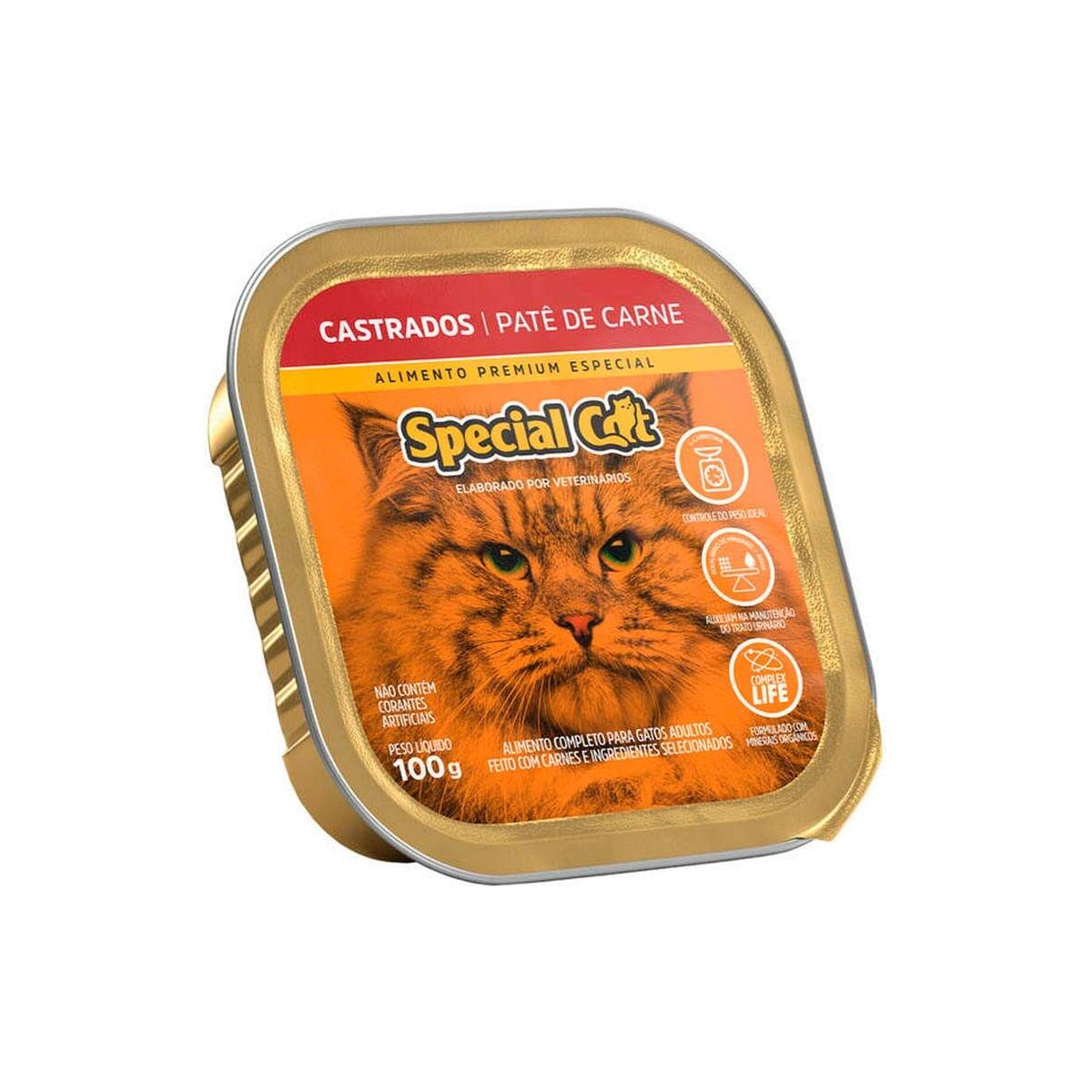 Patê Special Cat Castrado Carne 100g