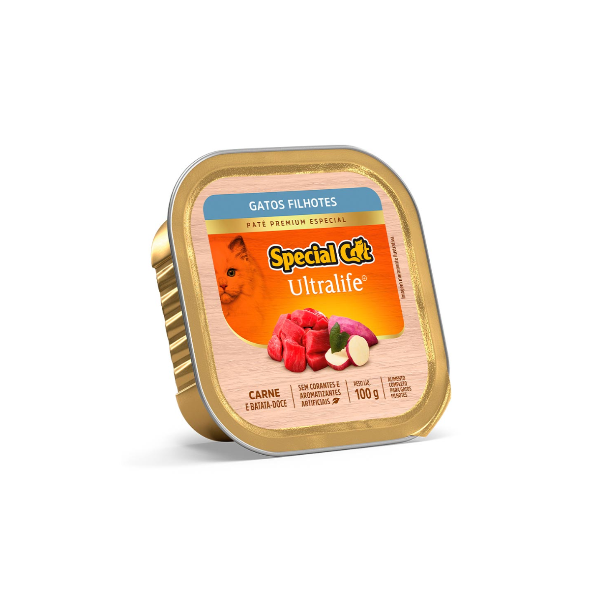 Patê Special Cat Filhote Carne 100g